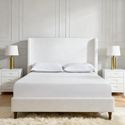 Harper Tall Headboard Upholstered Bed