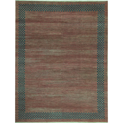 Hand-Knotted High-Quality Brown Area Rug