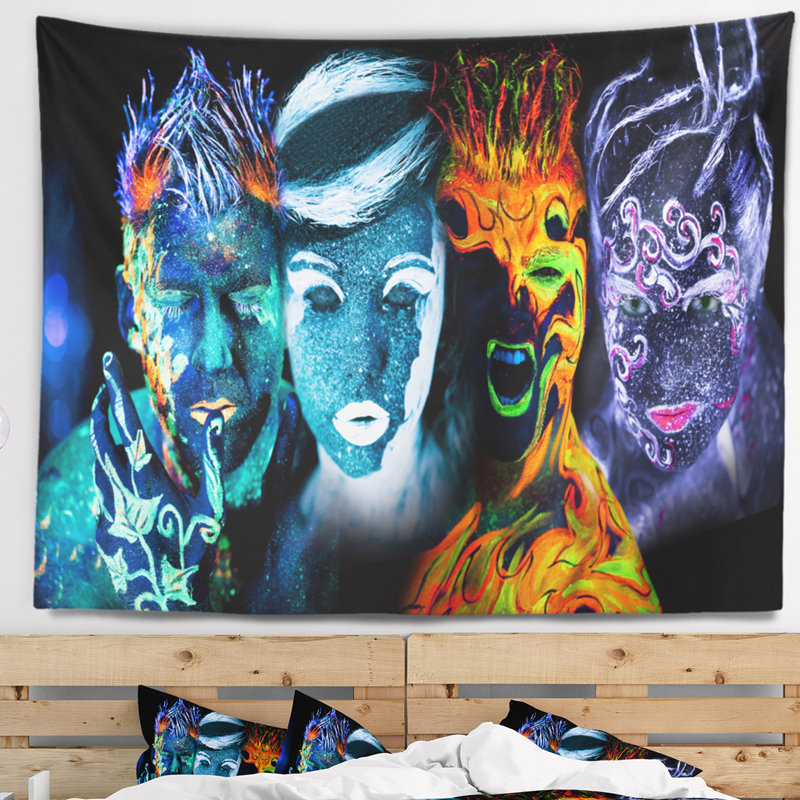 Polyester Tapestry, 50" H x 60" W