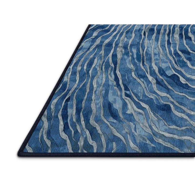 Tapis gris lavable à la machine