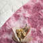 Tapis à poil long Antonije Tie Dye-410298550-454456056
