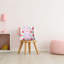 Coussin décoratif en coton biologique Graphic Flowers -112880441