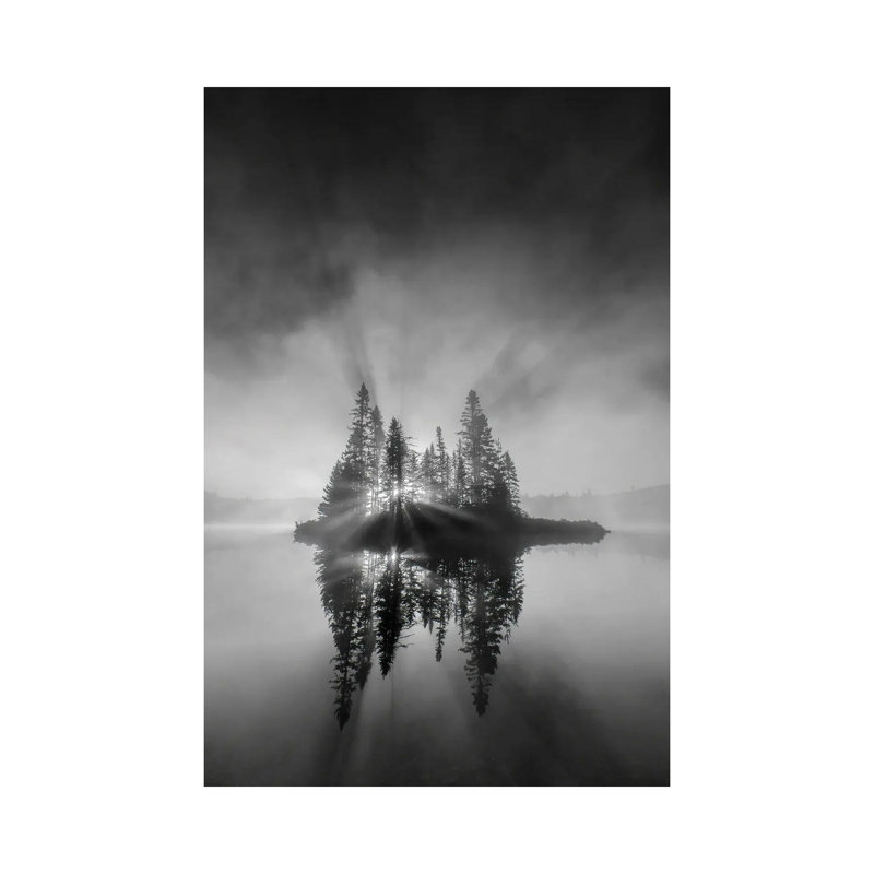 Breaking Through 1 Piece Wrapped Canvas Wall Art, 20.32 cm H x 30.48 cm W