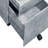 Stylish 3 Silver File Cabinet With Faux Concrete Ornament For Work Office Use In Decoration Productivity