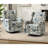 Antonanzas Floral Manual Swivel Rocker Recliner-86902974