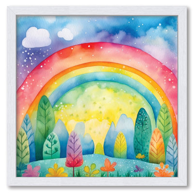 Planche 16 po x 16 po Rainbow