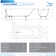 67" Streamline Drop-In Soaking Cast Iron Bathtub With Bamboo Tray