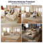 Canapé modulaire surdimensionné en tissu 125,6 po-356569993