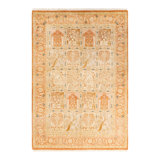 Mogul One-of-a-Kind 4'8" X 6'9" Hand Knotted Area Rug