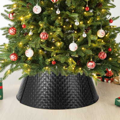 Metal Weave Tree Collar