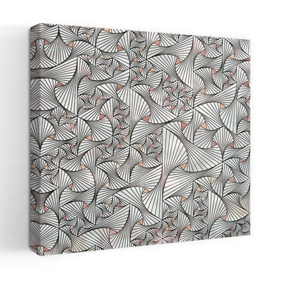 Contemporary Art Dreamy Elegant Geometric Art