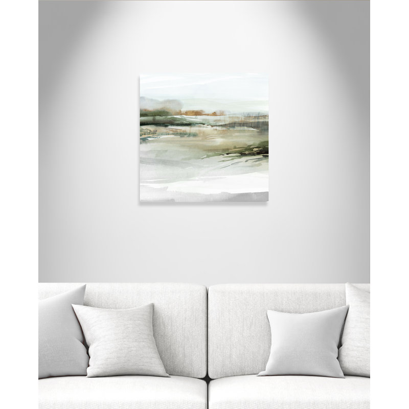 «Prologue II» par Isabelle Z, Sans cadre, l 24 po x H 24 po, Toile tendue