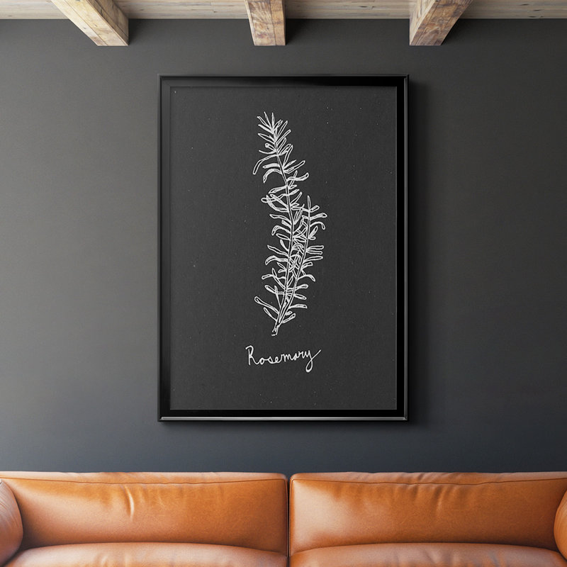 «Scent Garden I», reproduction encadrée de qualité supérieure - Prêt à être accroché-2848249, Noir