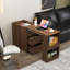 Bureau d'ordinateur avec tiroirs, rangement de coin de bureau moderne avec table extensible, bureau d'écriture bureau pour la maison, bureau