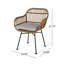 Élégant choix de salon, fauteuil d'appoint classique