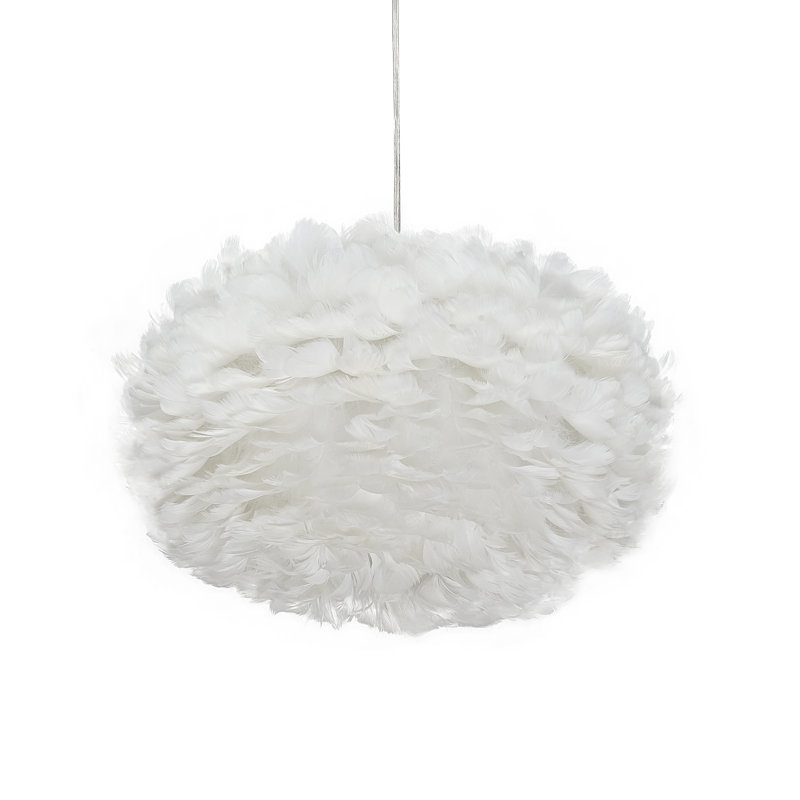 Luminaire suspendu blanc 1 lumière Harleen