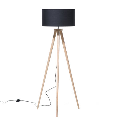 Ackerson Hellbraun Tripod Floor Lamp