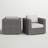 Meltham Fully Assembled Patio Chair with Cushions-84154250-104954108