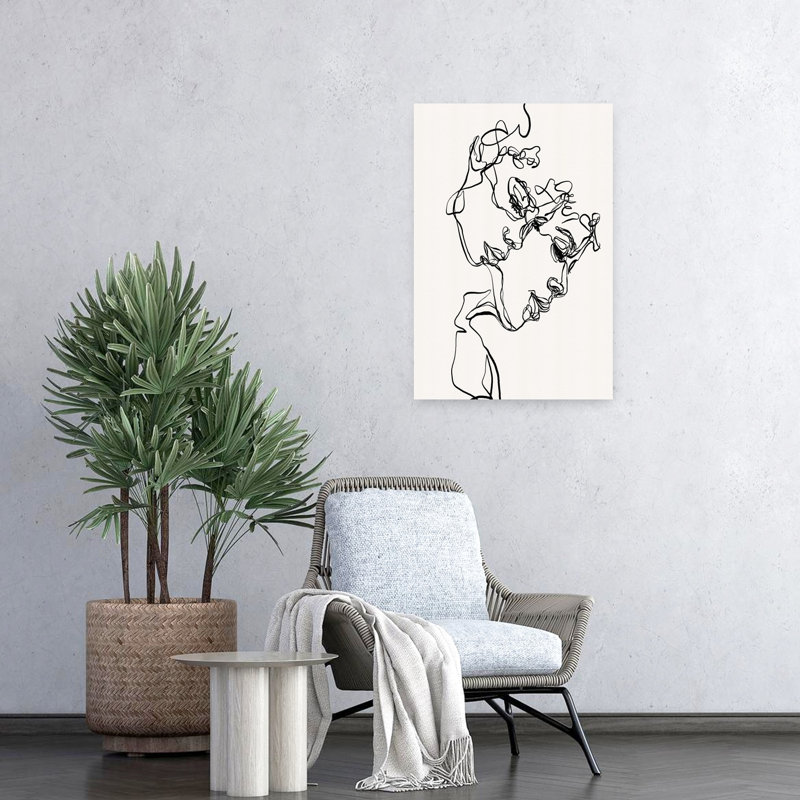 Art contemporain, art contemporain abstrait, H 24 po x l 16 po