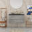 Bathroom Vanity with Resin Basin
