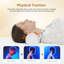 2-in-1 Memory Foam Ergonomic Pillow Set with Medium Support and Removable Bolster