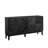Mid-Century Modern 60.5'' Fluted Sideboard With Adjustable Shelves-894326250