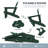 HDPE Foldable Steel Adirondack Chair-2133841918