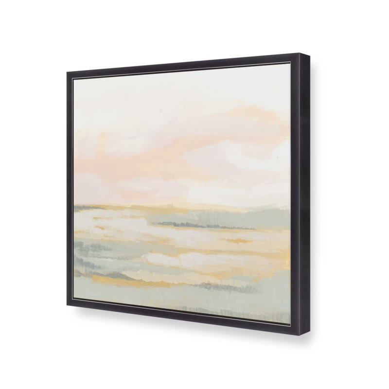 «Pastel Fields of Light I», reproduction sur toile, H 17,75 po x l 17,75 po, Zinc patiné