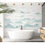 Peel & Stick Abstract Wall Mural - Mountains In The Fog-984121355