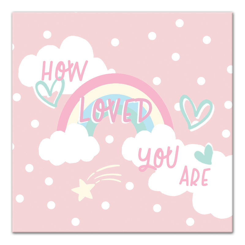Text & Numbers, 24" H x 24" W x 1.25" D