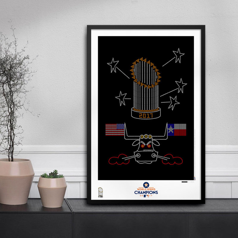 " Minimalist 2017 World Series Trophy "