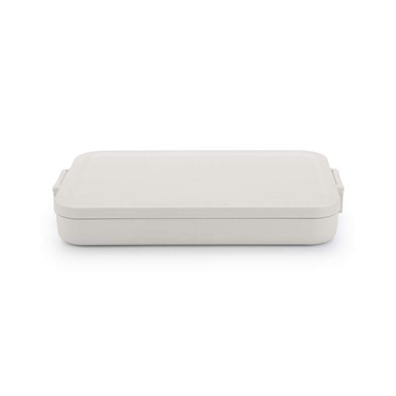 Brabantia Make & Take Lunch Box, Flat, Light Gray