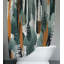 Rideau de douche abstrait Evester-814223654