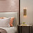 Baragrey Alicea Iron Metal Flush Mounted Sconce