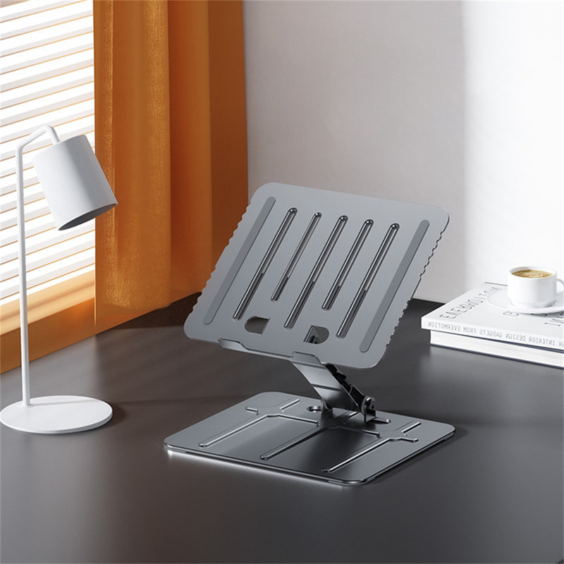 Support pour ordinateur portable, Gris