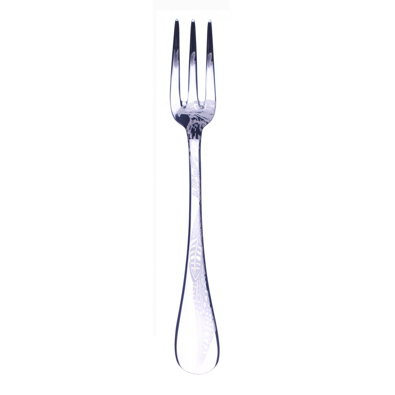 Caccia Serving Fork - 48 Pieces, Silver