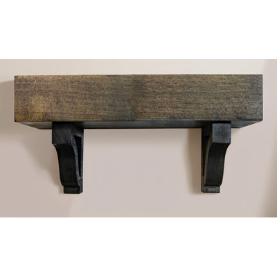 Poplar Floating Shelves W/Corbels