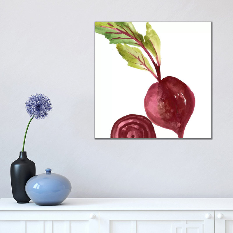 Beet 1 Piece Wrapped Canvas Painting, 93.98 cm H x 93.98 cm W x 1.91 cm D