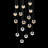 Grapes 16 - Light LED Cluster Pendant-14262614-14262615