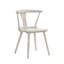 Ensemble de 2 pièces pour chaise de salle à manger rustique moderne de style campagnard au design rétro, facile à assembler-1086919075
