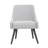 Polyester/Polyester Blend Seat Reception Chair with Metal Frame