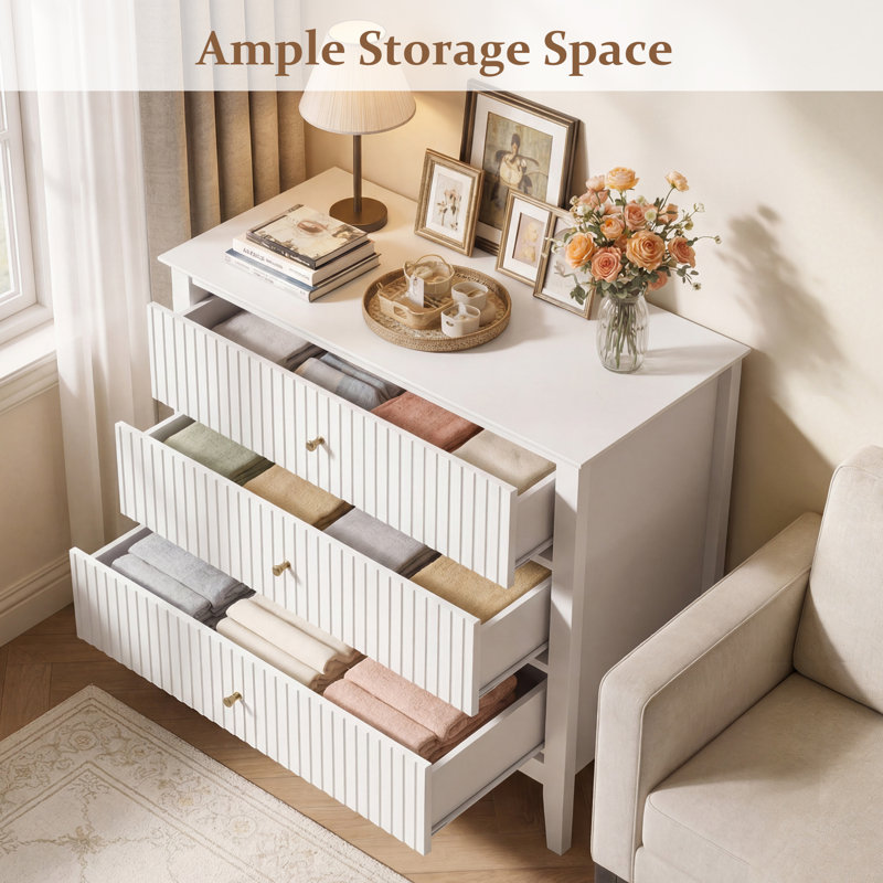 Large 3 Drawer Dresser