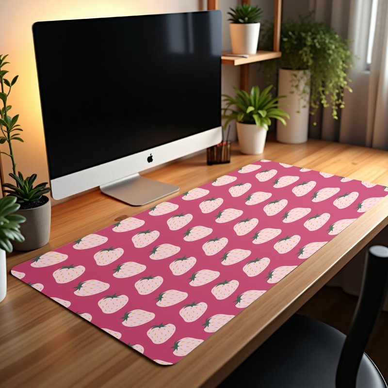 Polyester Desk Pad, 31.5x15.5