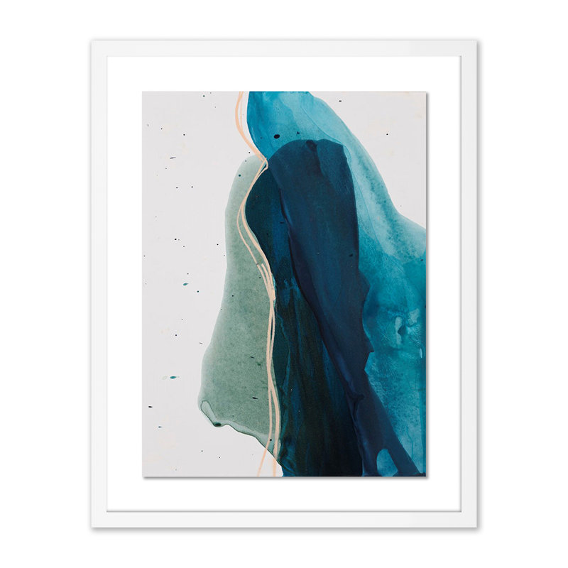 Intelligence Print by Kim Whiteside, 24" H x 19" W x 1.5" D, White