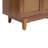 57.7''W Modern 4 Door Wood Rattan Buffet Sideboard Storage Cabinet-2053567875
