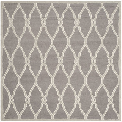 Cannen Hand Tufted Wool Geometric Rug