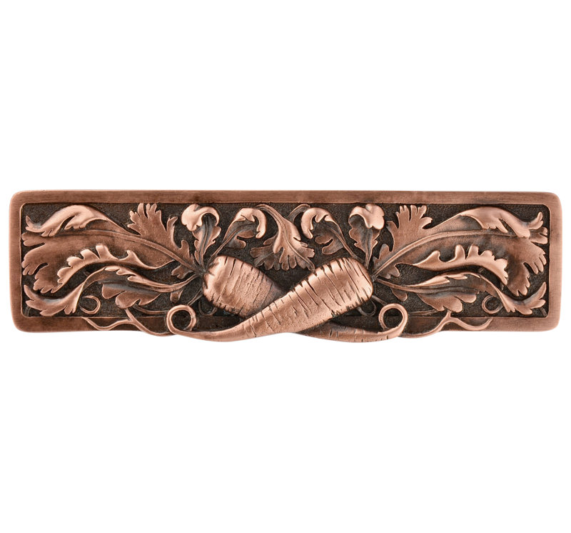 Kitchen Garden Bar / Handle Pull, Antique Copper