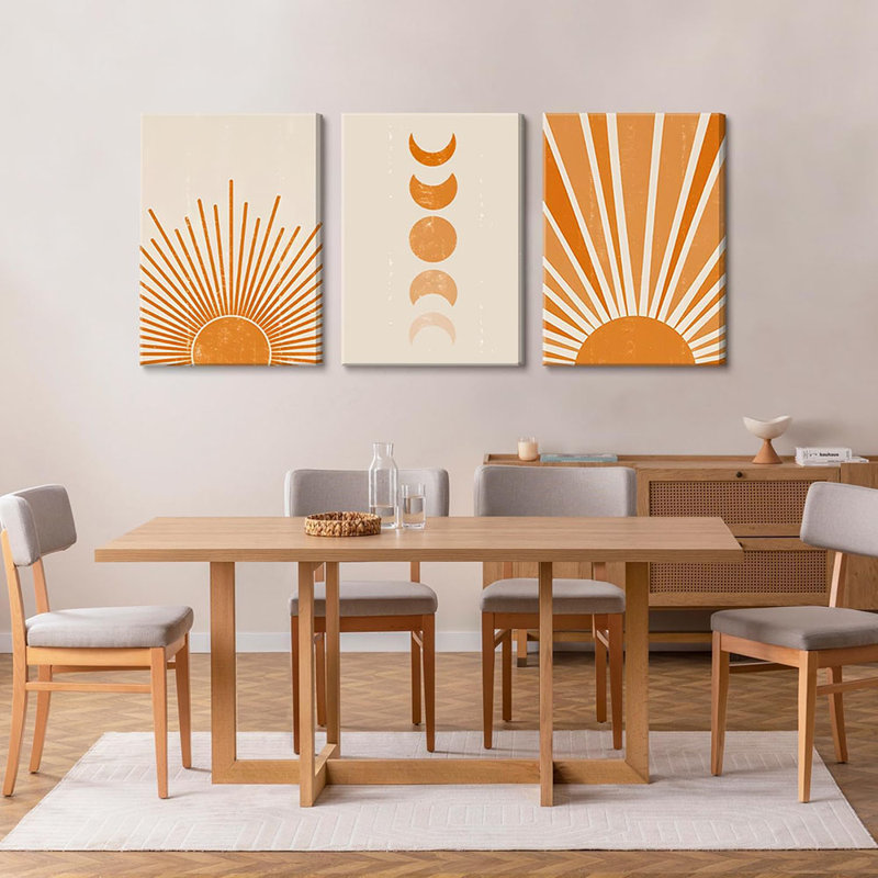 3 Piece Wrapped Canvas Print