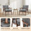 Fauteuil de réception Maret 30,71 po-726060612