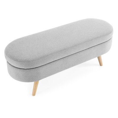 Maly Upholstered 2-Seater Storage Bench